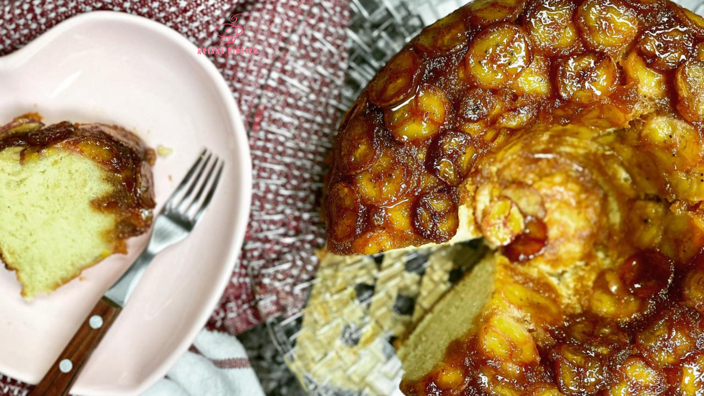 Leia mais sobre o artigo Bolo de Banana Caramelizada