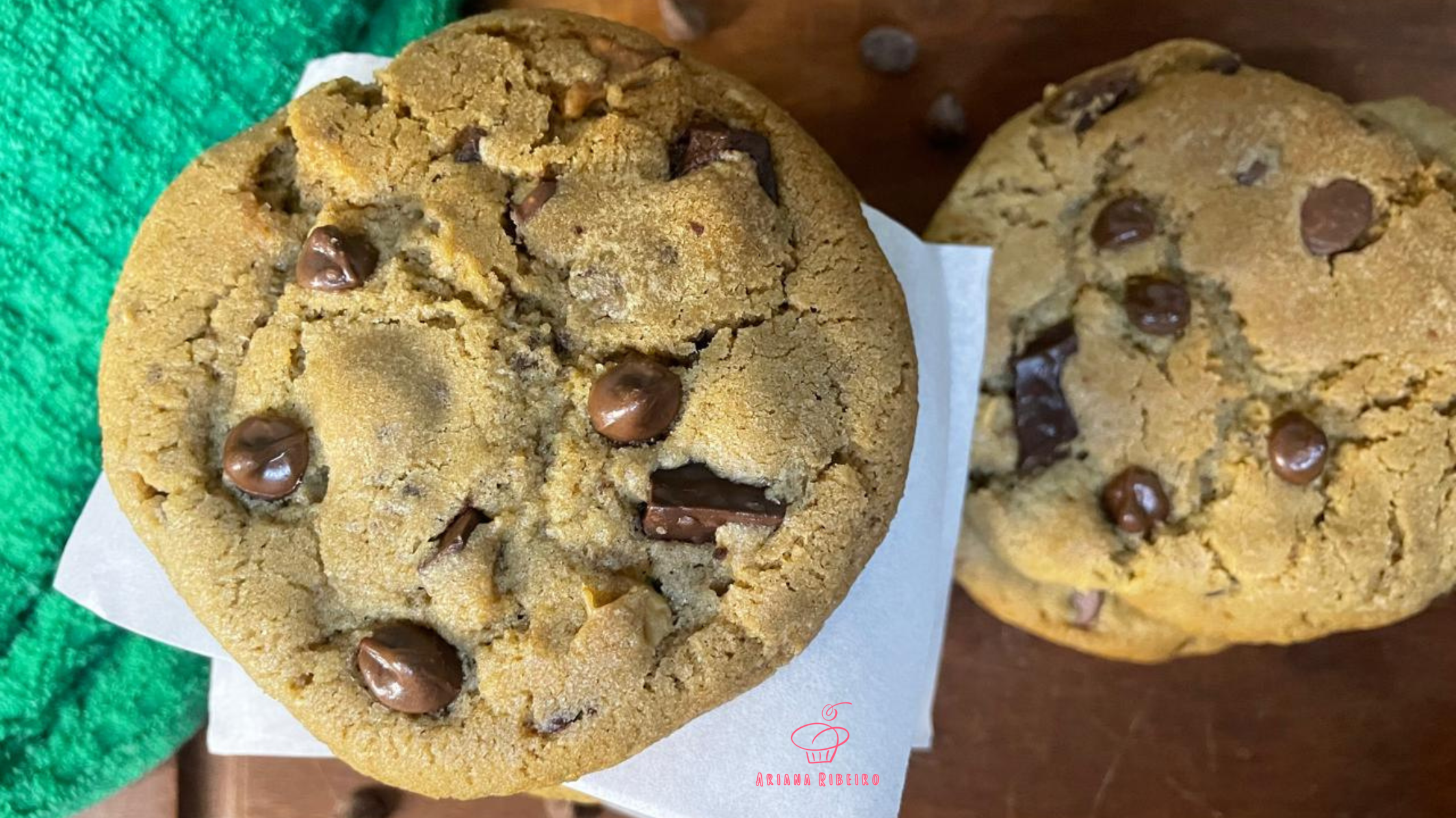 Leia mais sobre o artigo Cookies Gotas de Chocolate